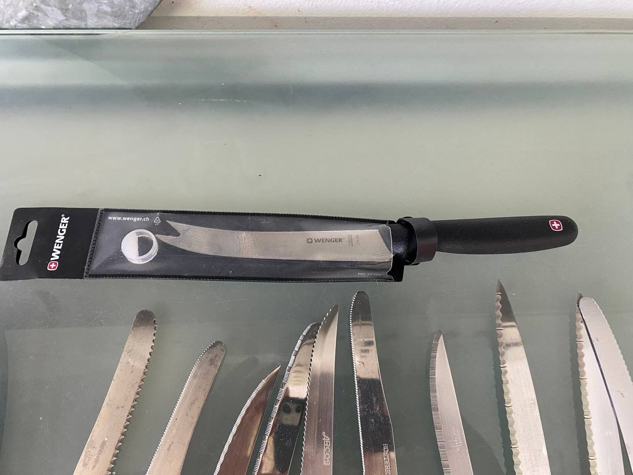Messer: Messerset, diverse Messer, K 415 – Gebraucht aus Oberönz von Brocki-schatzkiste 1