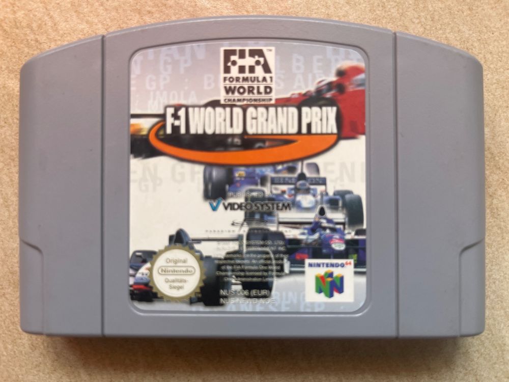 F1 World Grand Prix Nintendo 64 Kaufen auf Ricardo