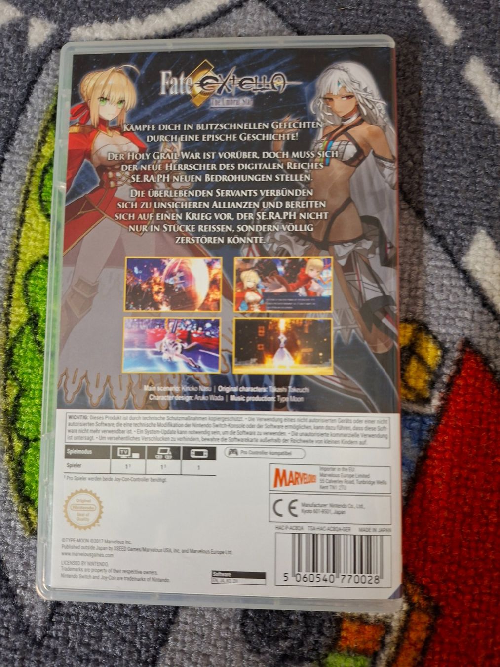 Jeux: Fate Extella Switch – D'occasion à St. Gallen par brat01 2