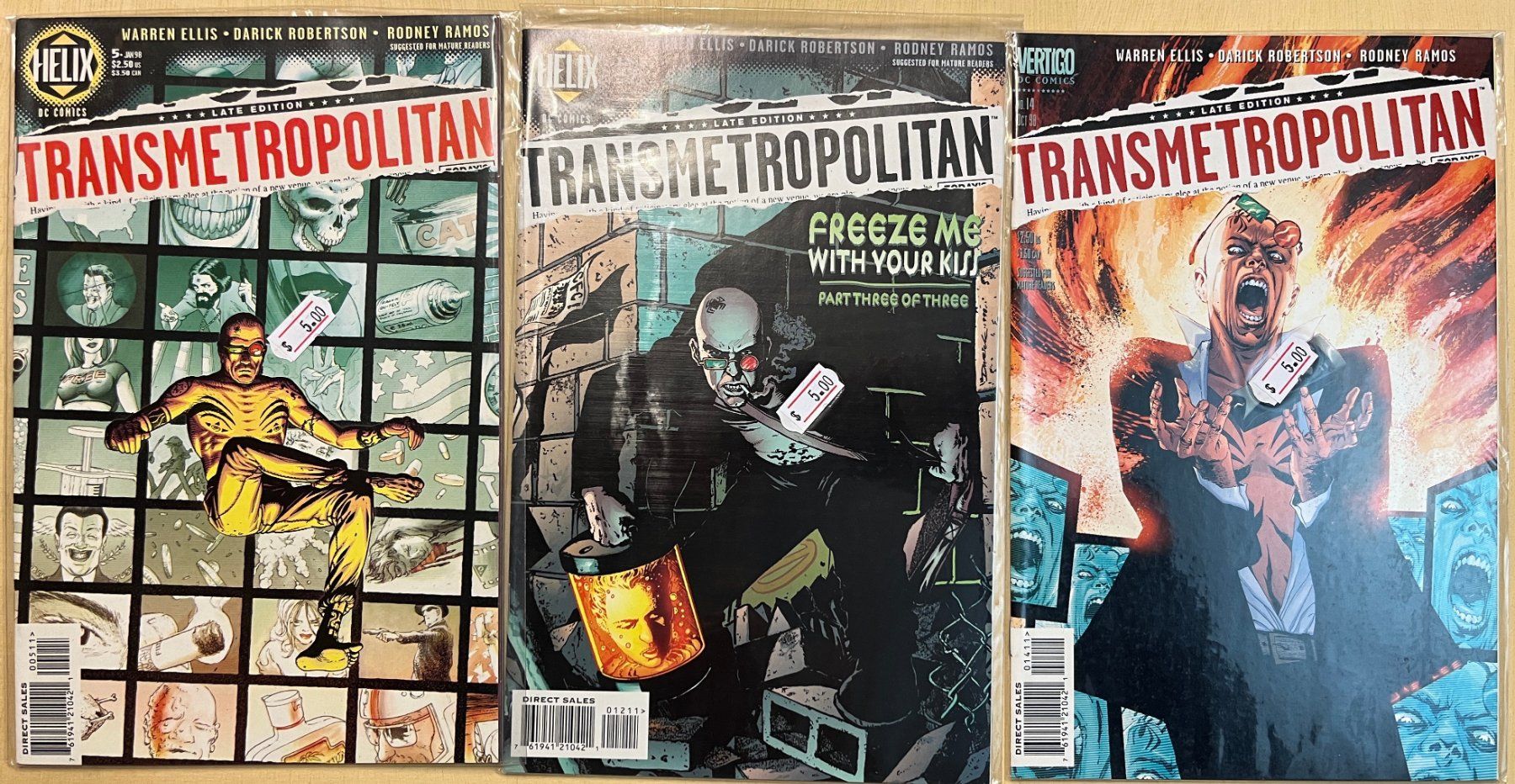 Fumetti: Transmetropolitan, US Ausgabe, Konvolut – Usato da Seengen venduto da Boerni64 1