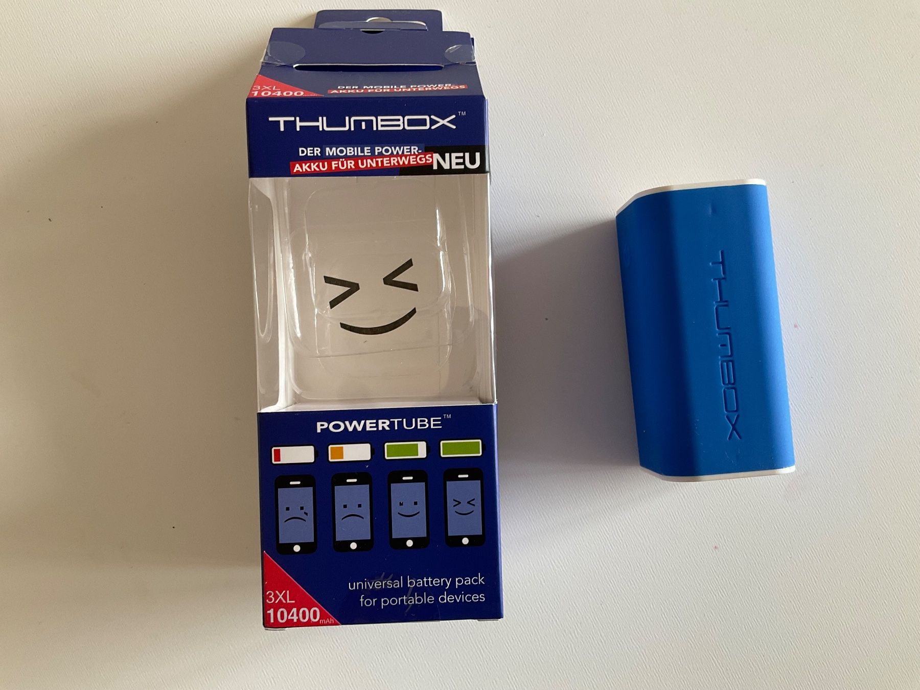 Accus: Powerbank THUMBOX 10400 – Neuf (Voir description) à Zürich par dee_75my 5