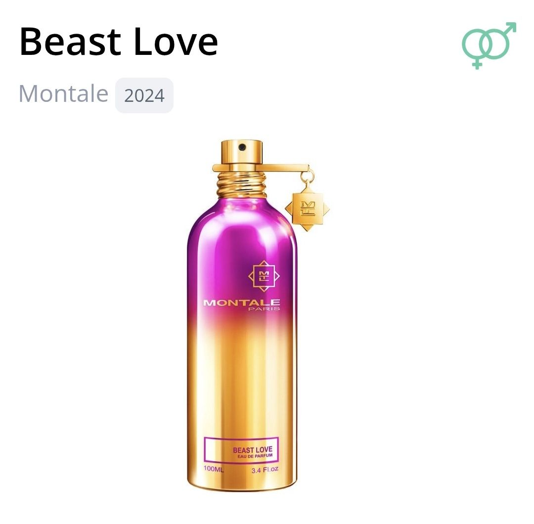Montale Profumi & Eau de Toilette: 5 ml BEAST LOVE MONTALE ABFÜLLUNG – Nuovo (secondo la descrizione) da St. Gallen venduto da CaliSunshine 1