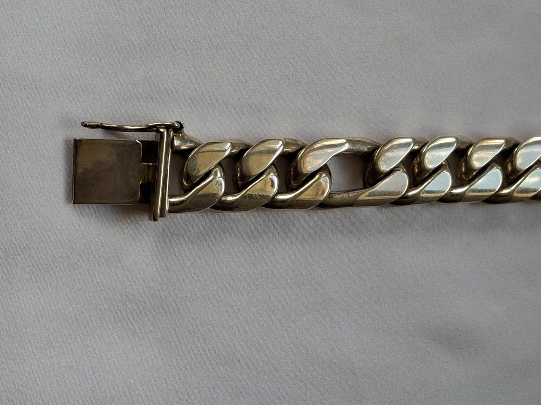 Armbänder & -reifen: Panzerarmband 925er Silber massiv – Gebraucht aus Dällikon von Toyfan 4