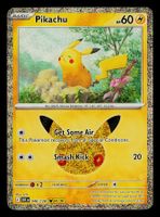 Pikachu 046/128 Pokemon 30th Celebration EN
