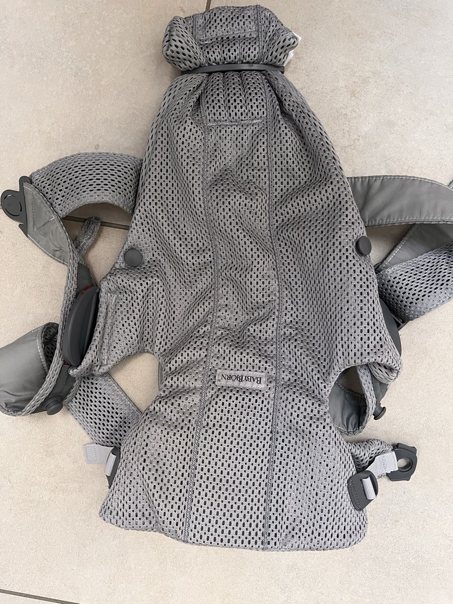 Babybjörn Bauch- & Rückentragen: Babybjörn Mini 3D Babytrage grau Mesh – Neu (gemäss Beschreibung) aus Buchberg von Swissy87