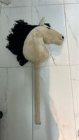Steckenpferd beige mit schwarzer Mähne guter Zustand