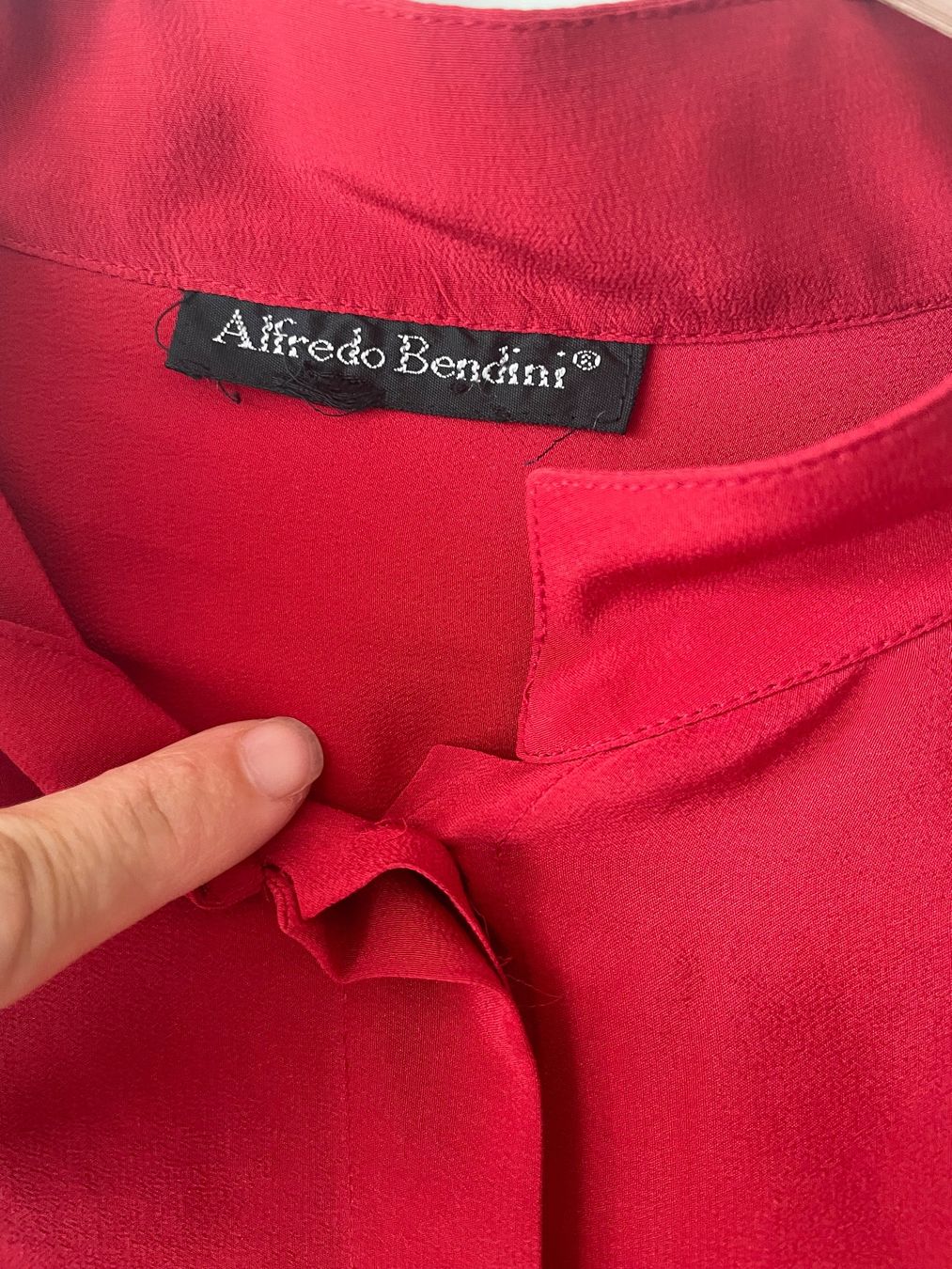 Blusen: Coole Oversized Bendini Vintage Bluse Seide, ca. Gr. M – Gebraucht aus Neukirch an der Thur von bee88 2