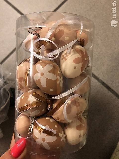 Tutte le decorazioni: Kugeln für Osterbaum – Nuovo (secondo la descrizione) da Rheineck venduto da Princessaitaliana