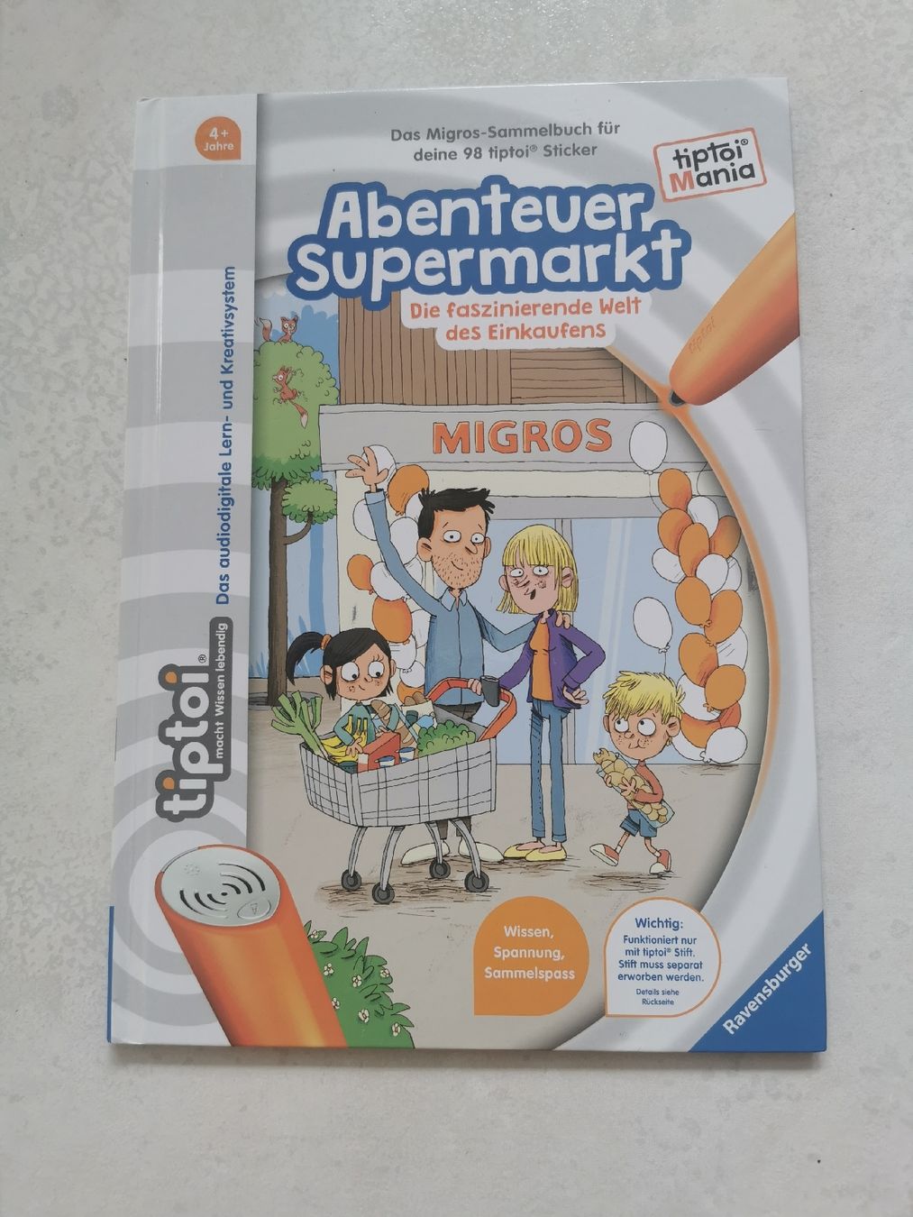 Libri: Tiptoi Mania - Abenteuer Supermarkt Migros – Usato da Brunnen venduto da JJaime