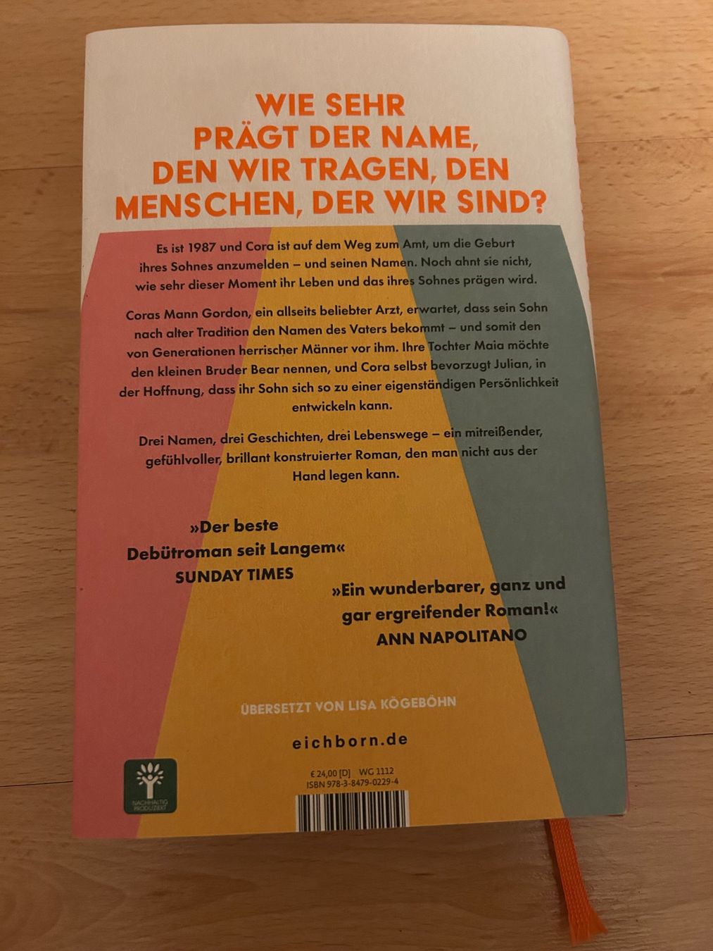 Libri: " Die Namen" von Florence Knapp – Usato da Fahrni b. Thun venduto da BeaSwissgirl 1