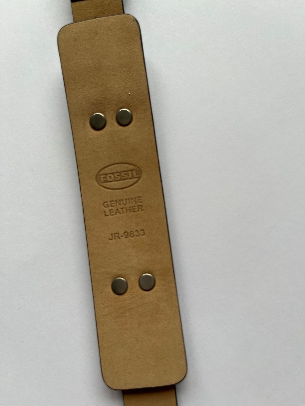 Armbänder & -reifen: Uhrenarmband "FOSSIL" Leder schwarz, neu – Neu und originalverpackt aus Adliswil von eri.40 4