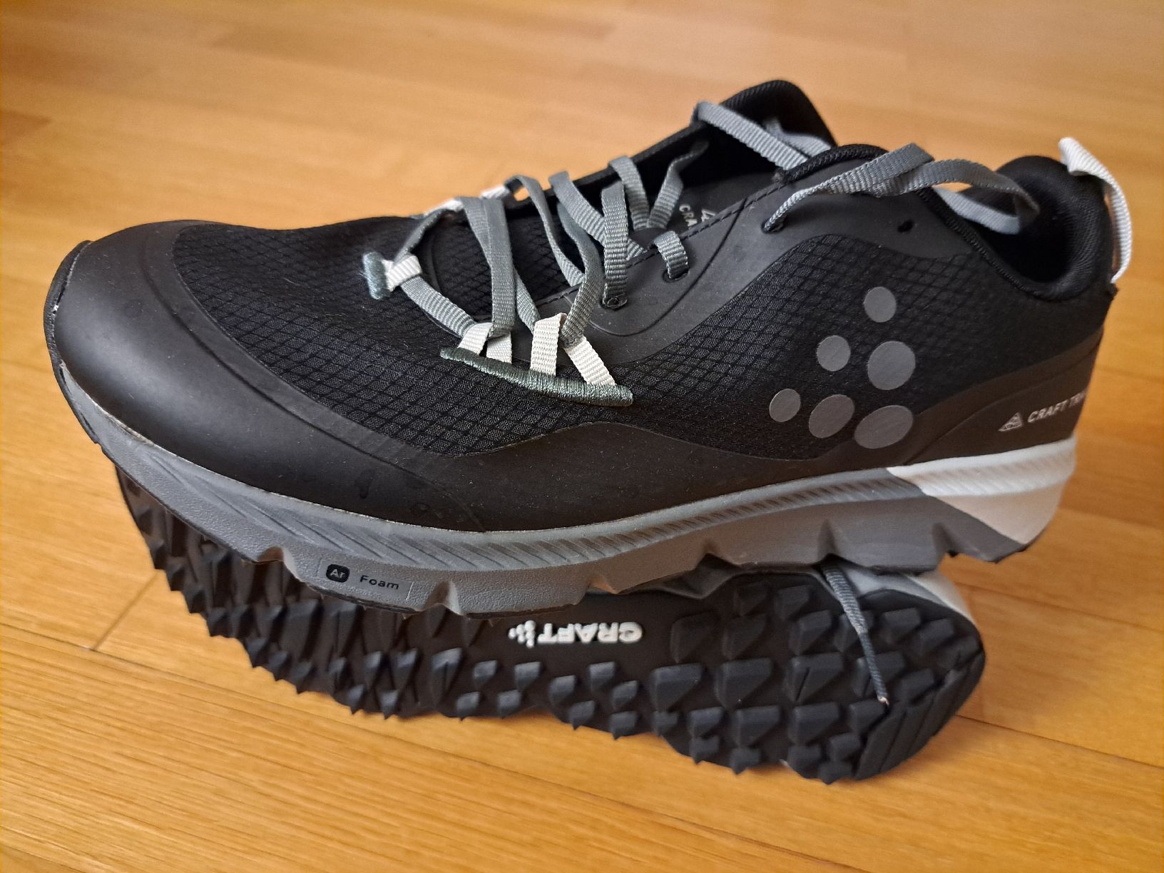 Craft Scarpe da uomo: Craft Trail Schuhe Schwarz, Gr. 43, neu – Nuovo e nell'imballaggio originale da Winterthur venduto da Strand82 2