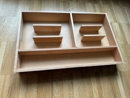 Schubladen-Ordnungssystem aus Holz