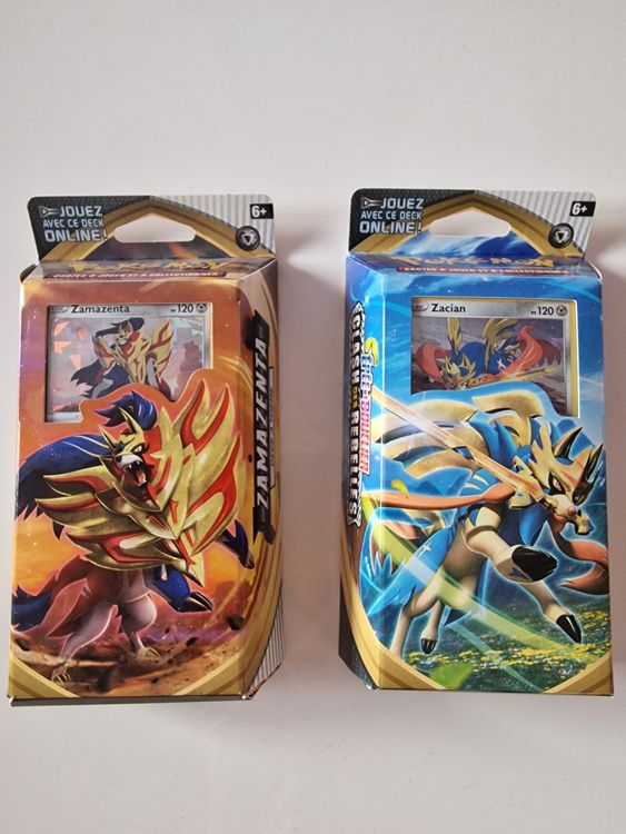 Decks Pokémon Zamazenta Et Zacian | Kaufen Auf Ricardo