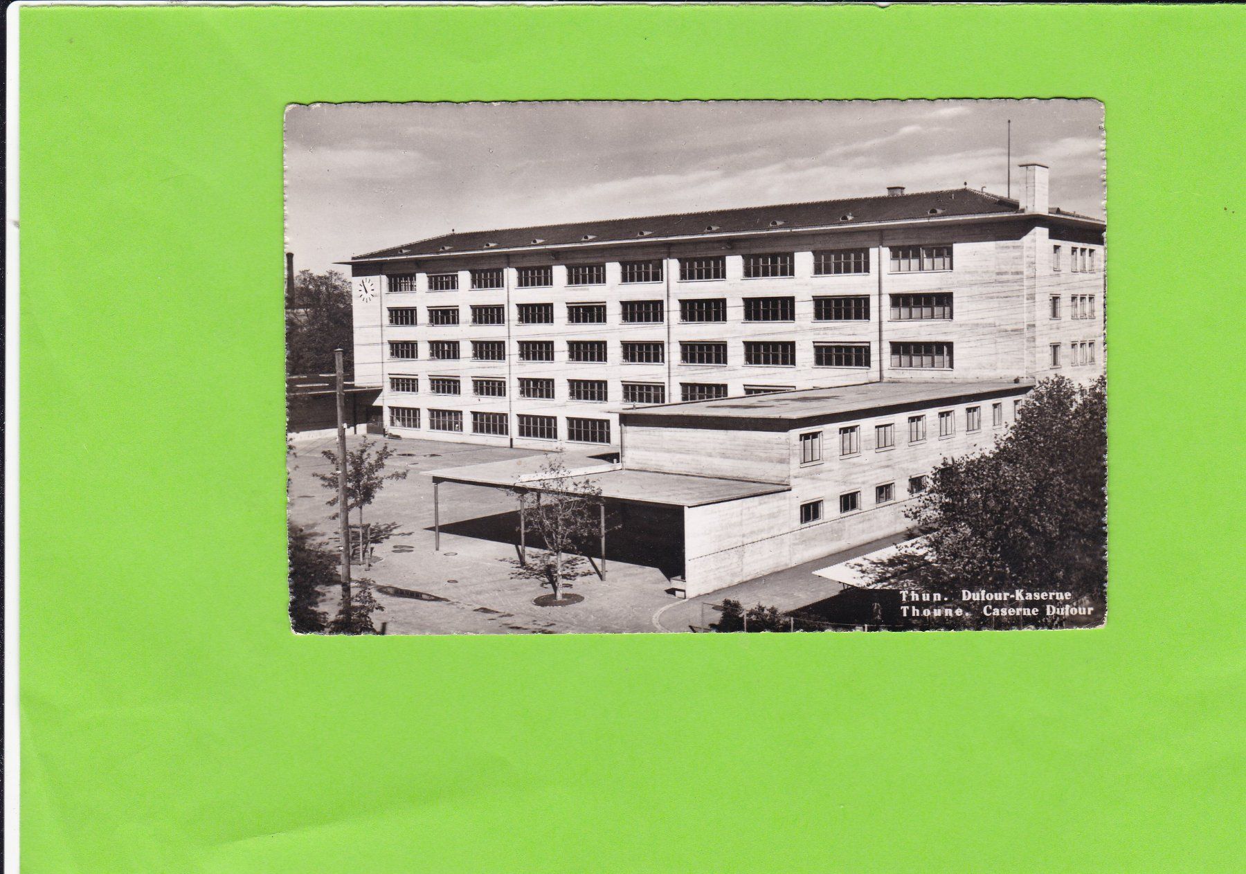 Cartes postales: Thun-Dufour-Kaserne – D'occasion à St. Peterzell par neckertal