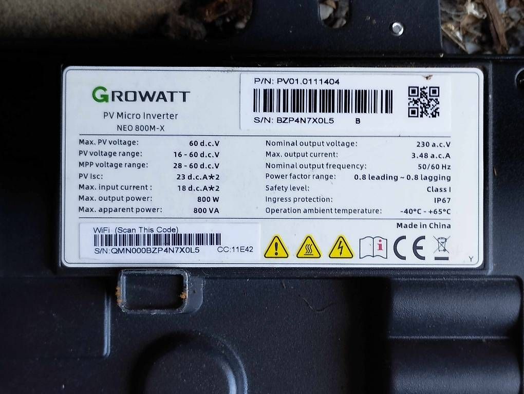 Inverter: Growatt Wechselrichter, einwandfrei, gebraucht – Usato da Walenstadtberg venduto da hycom 1