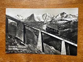 Alte Ansichtskarte, Niesenbahn gelaufen 2926