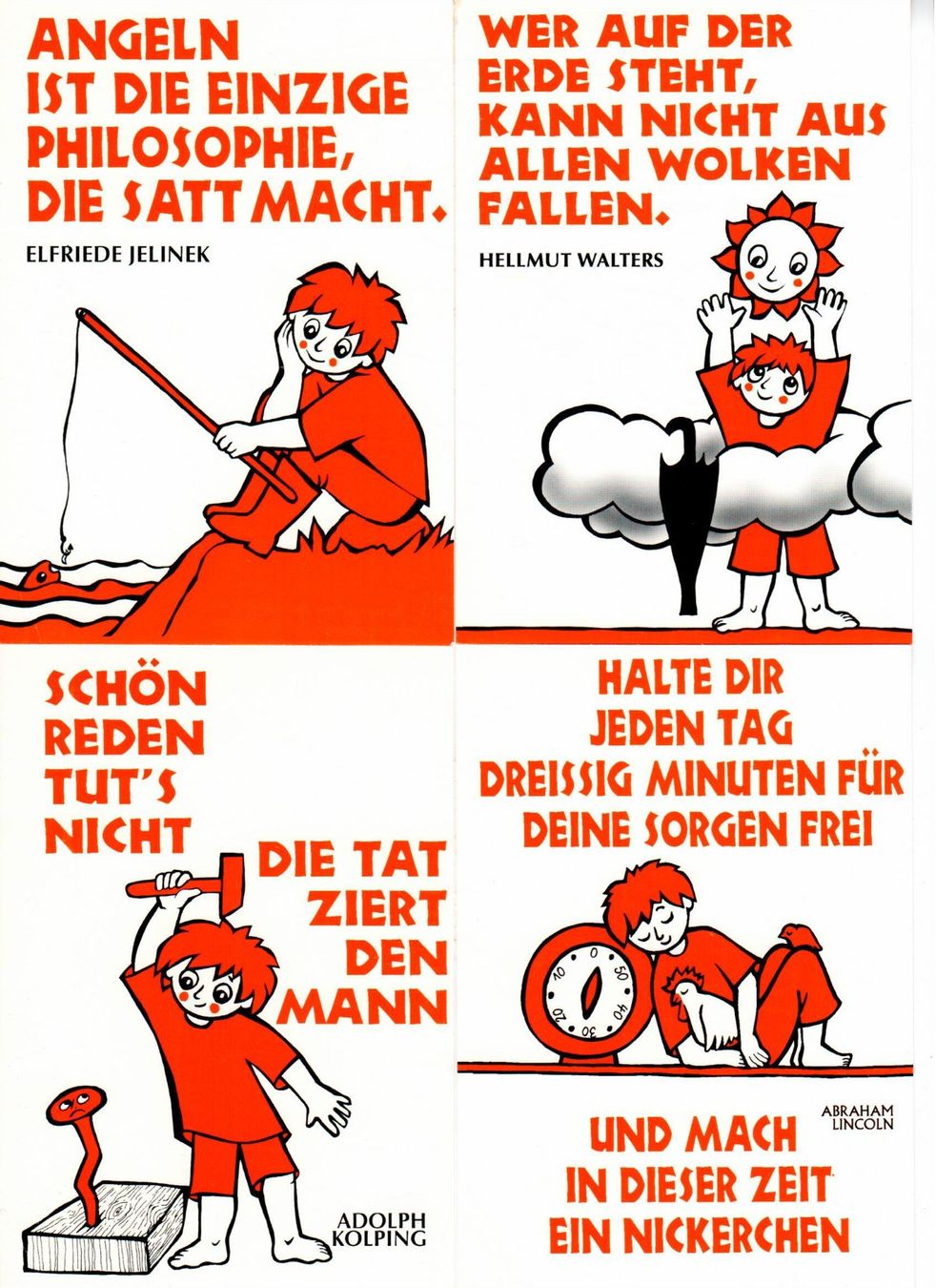 Cartoline postali: Spruchkarten – Usato da Wolhusen venduto da Curver9