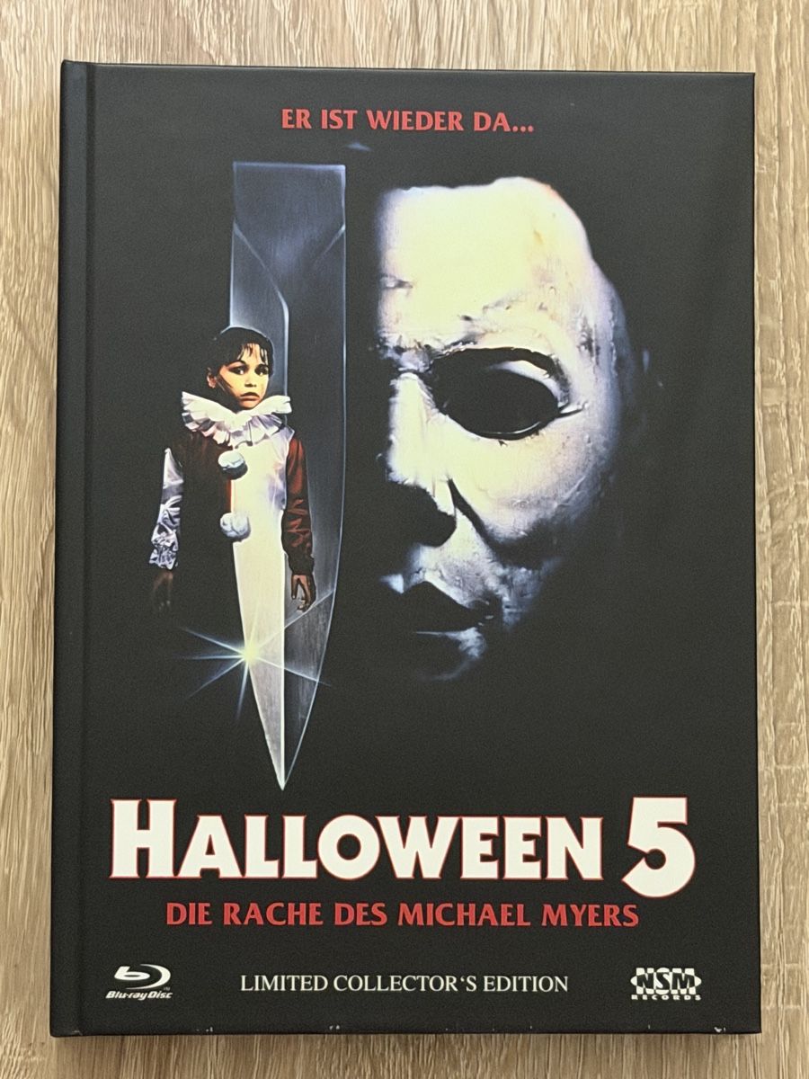 Tutti i DVDs: Halloween 5 - Mediabook - wie neu – Nuovo (secondo la descrizione) da Stein am Rhein venduto da ricks0r