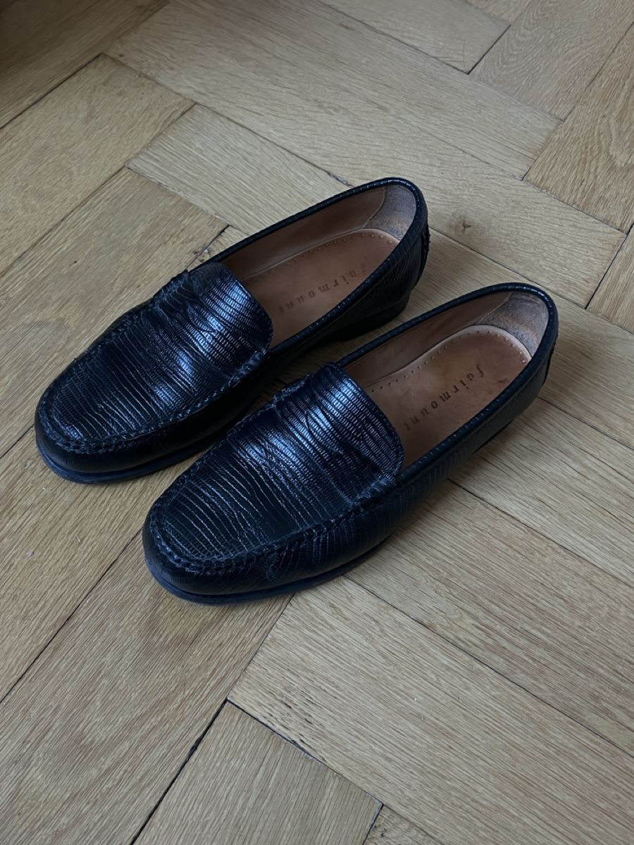 Scarpe da donna: Loafers schwarz Leder – Usato da Zürich venduto da Ada_113