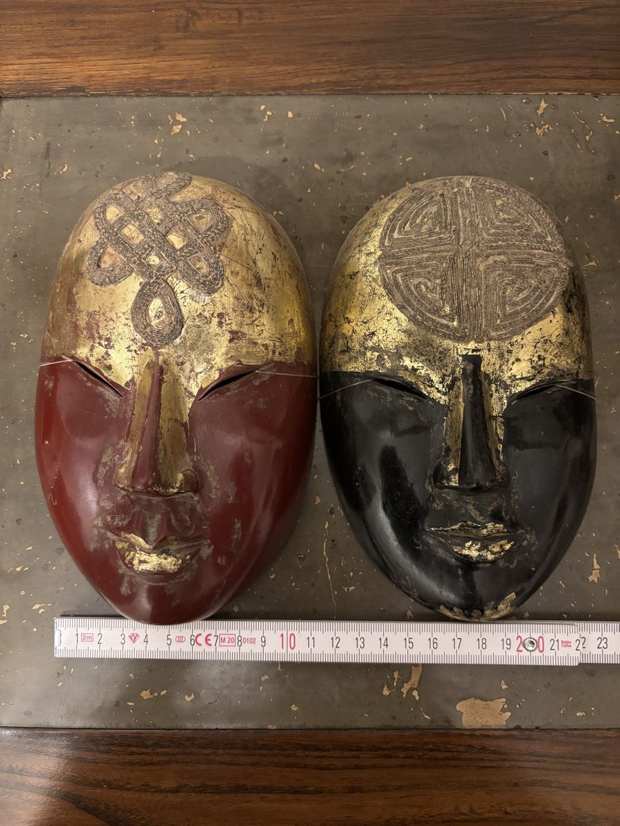 Maschere: asiatische Maske – Usato da Basel venduto da Dabohara