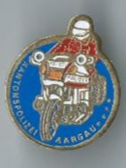 Placchette & Badge: Kantonspolizei Aargau Motorrad Pin – Usato da Zürich venduto da t24_de