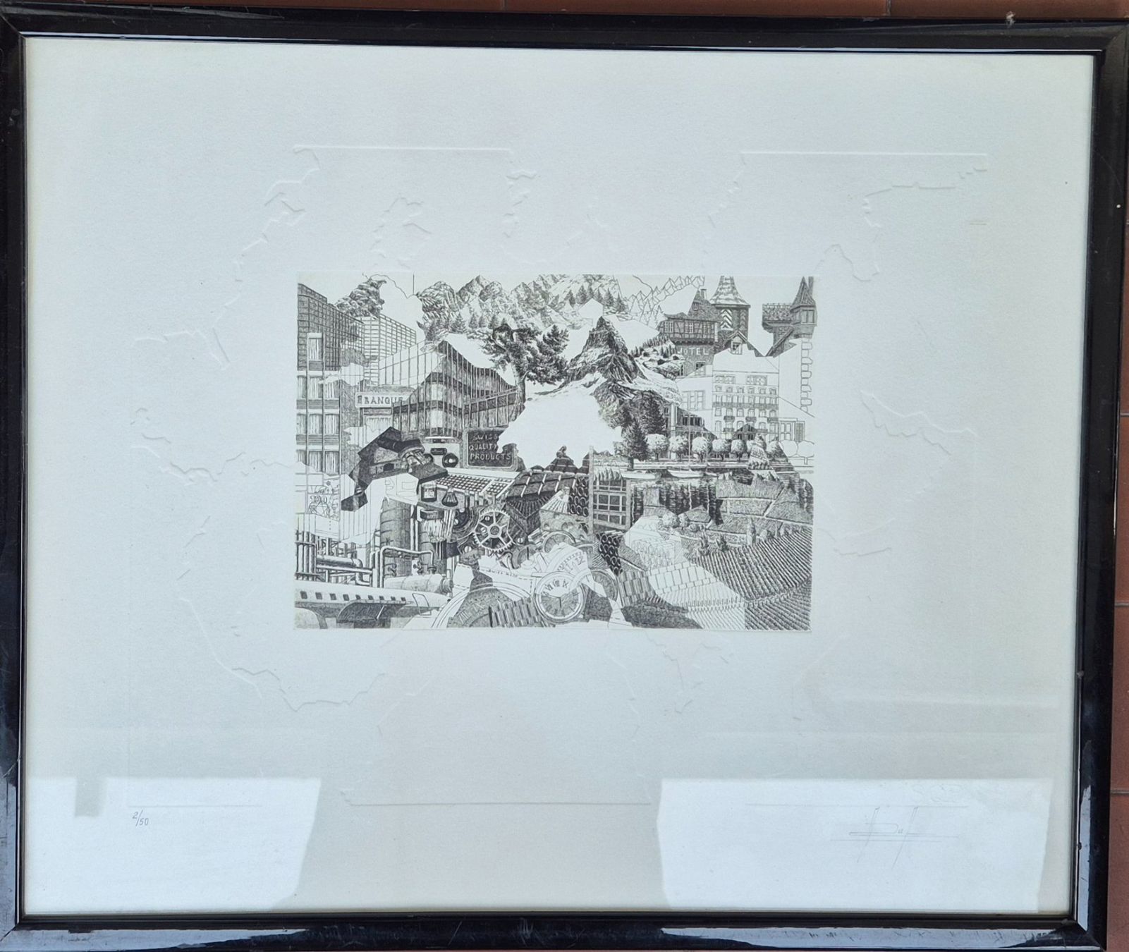 Grafica & Litografie: Schweiz, Radierung und Prägung – Usato da Aldesago venduto da Ivo47x