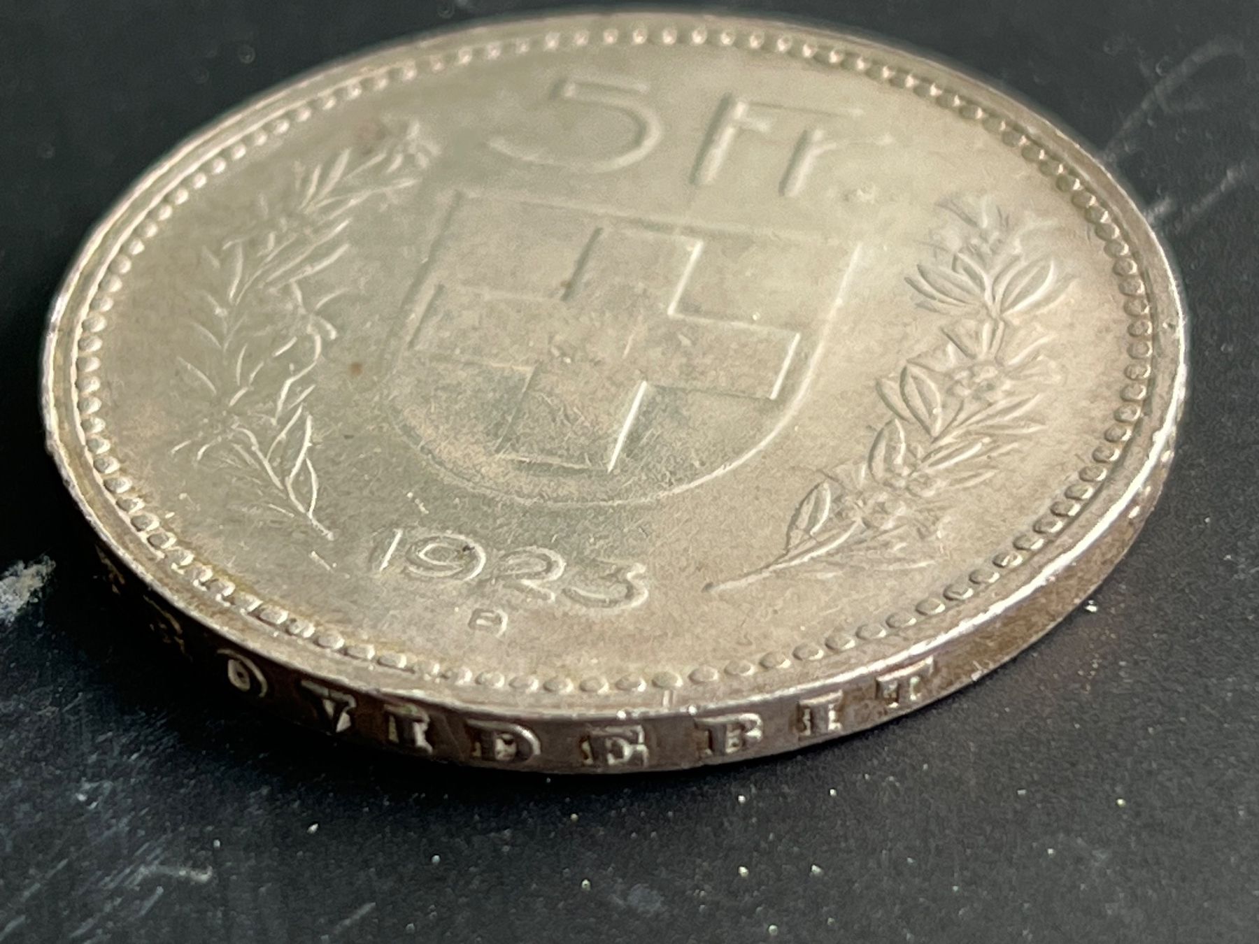 Tutti le monete: Top 5 Franken 1923 vz-unz – Usato da Kandergrund venduto da honey-art_and_more 2