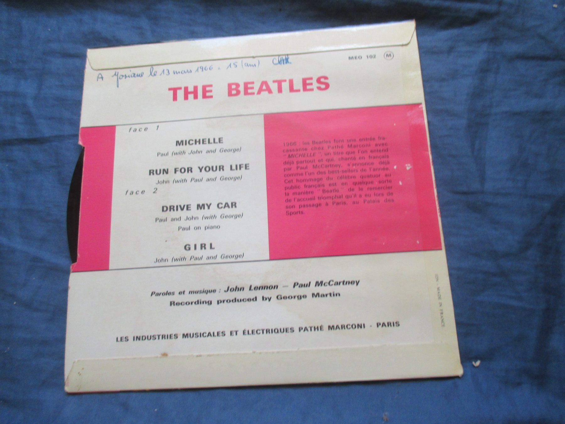 Dischi in vinile: The Beatles EP Rubber Soul – Usato da Colombier NE venduto da nene288 1