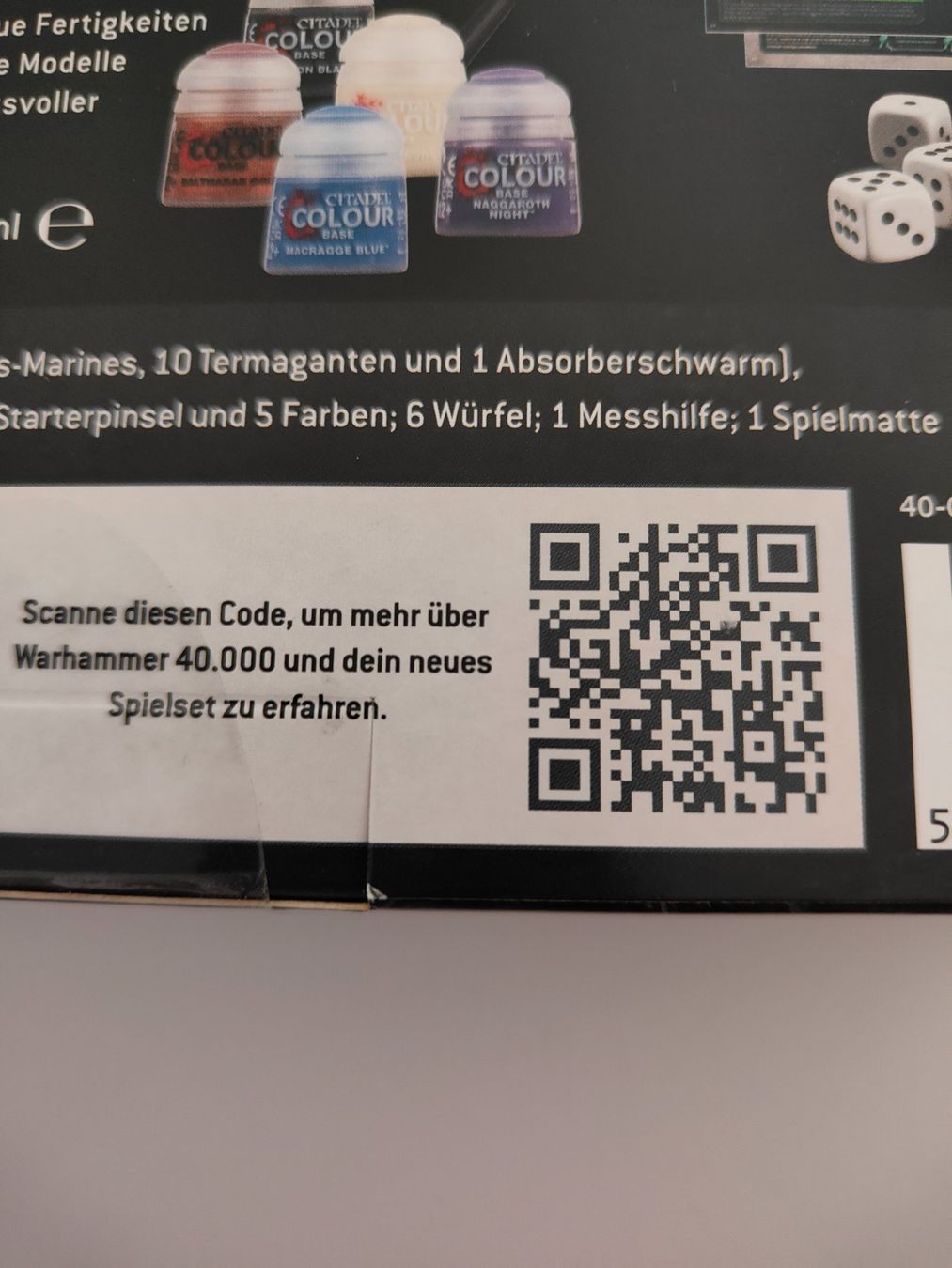 Spiele: 1 WARHAMMER 40.000 Einsteigerset – Neu (gemäss Beschreibung) aus Bremgarten AG von anw_f5qm 2