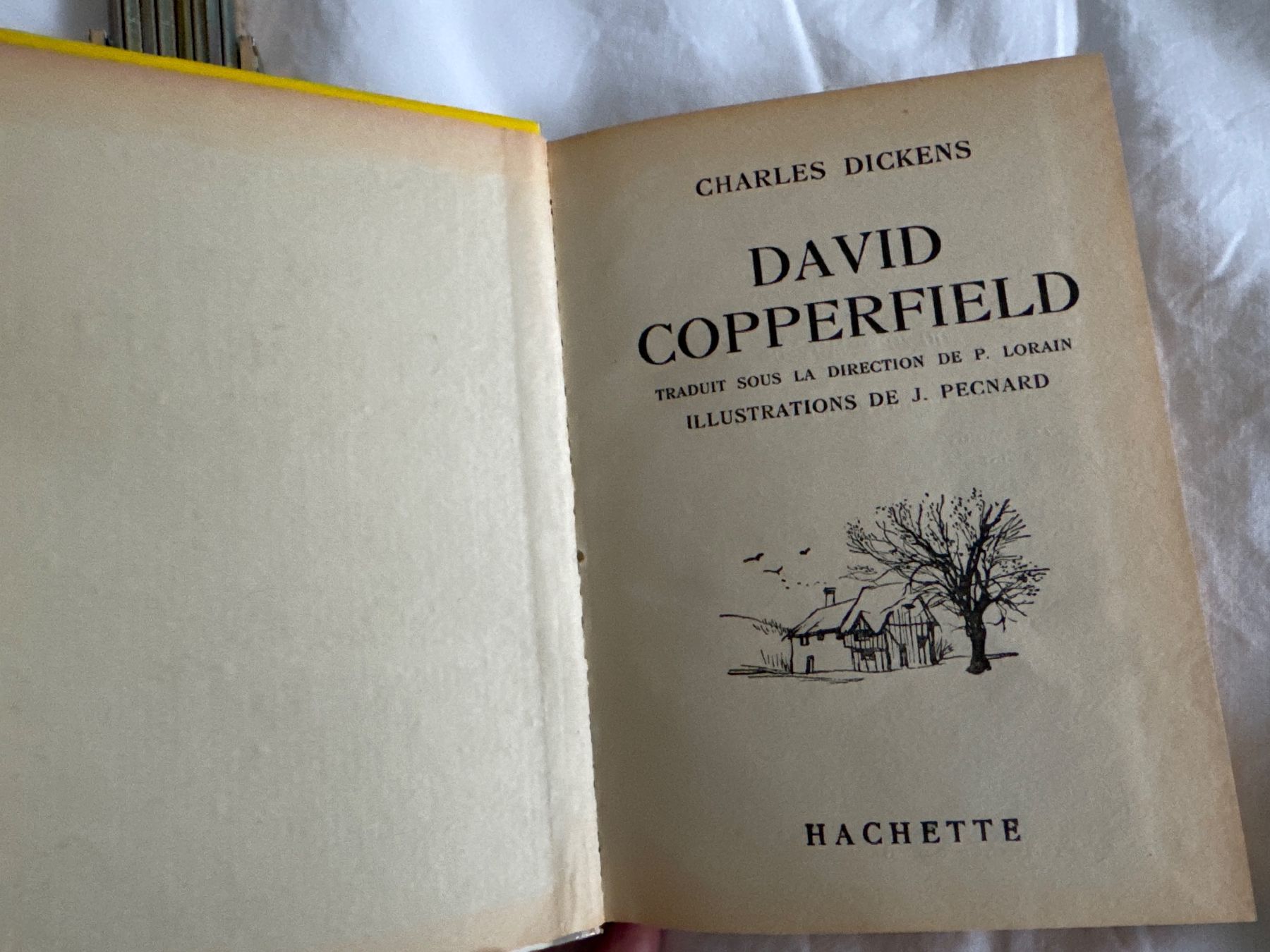 Bücher: LIVRE David Copperfield par Charles Dickens Hachette – Gebraucht aus Genève von k1164 3
