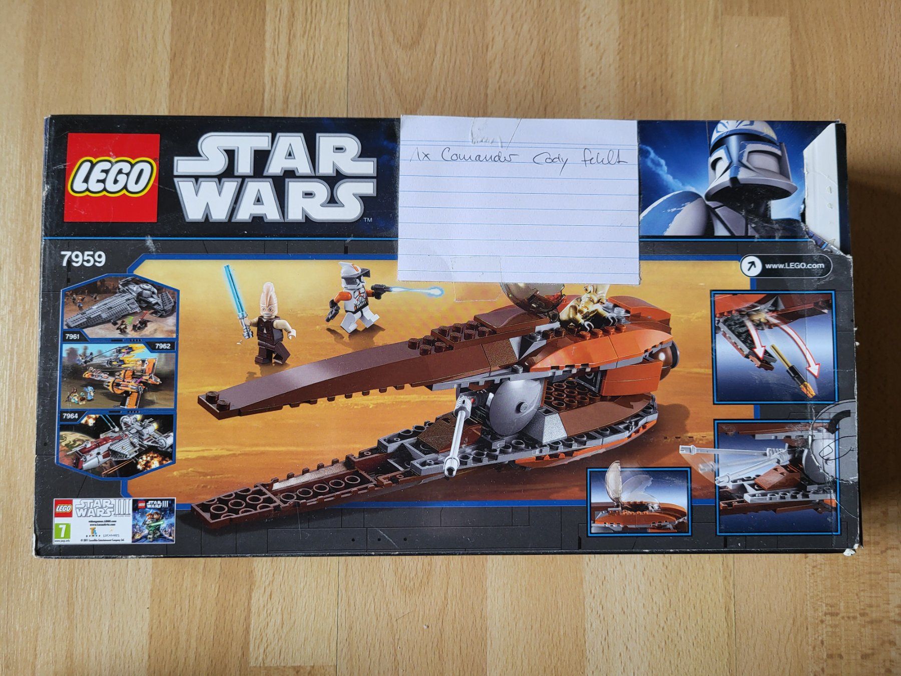Lego Kit di costruzioni: LEGO Star Wars 7959 Geonosian Starfighter – Usato da Eggiwil venduto da kariiina 1