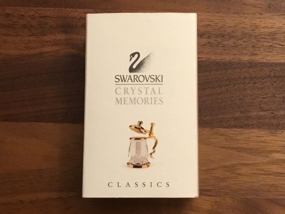 Swarovski Statuette: Swarovski Crystal Memories Bierbecher – Usato da Bern venduto da Minnie74