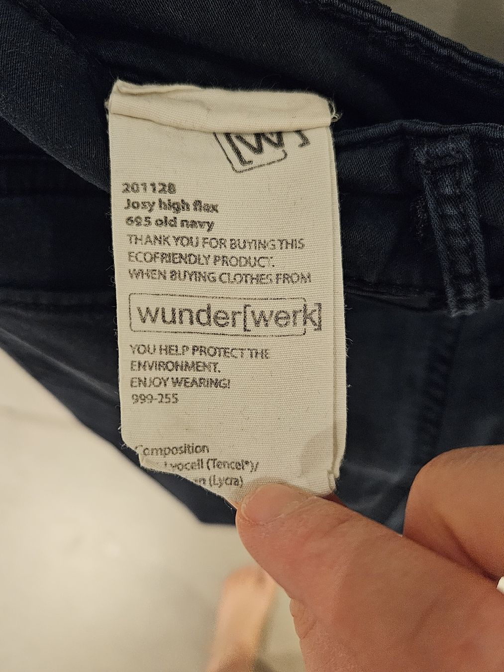 Pantaloni: Wunderwerk "Josy" High Flex pants, navy Blue, Size 29 – Usato da Thalwil venduto da Sarah_Van_Nevel 7