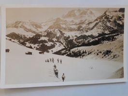 Lenk Berneroberland, Bergwanderung mit Skier