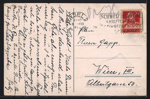 Cartes postales: Basel, Marktplatz mit Kaffeerösterei Ri – D'occasion à Berlin par bartko-reher 1