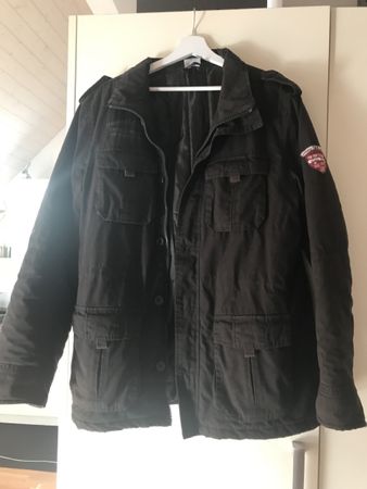 Winterjacke dunkelbraun