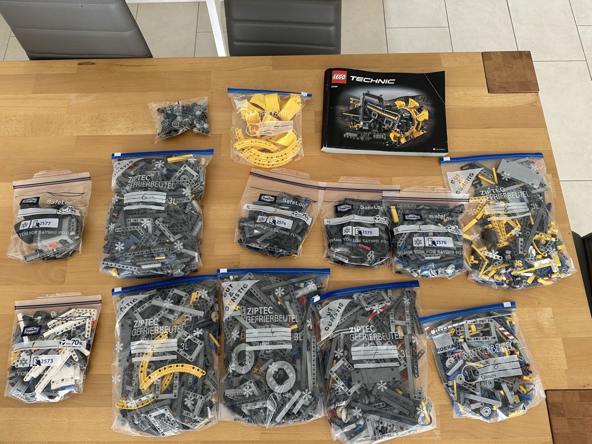 Lego Baukästen: LEGO Technic 42055 Bucket Wheel Excavator – Gebraucht aus Crans VD von  2