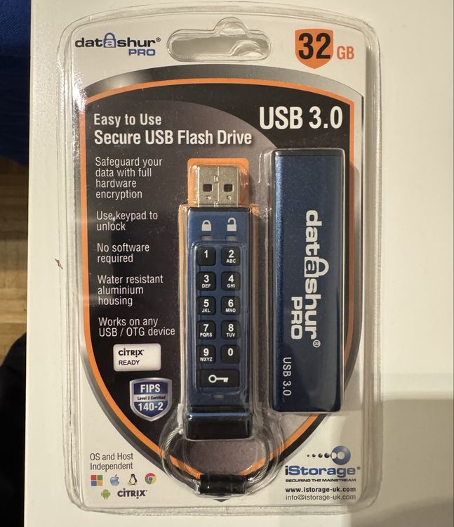 Secure USB 3.0 32GB (Neu und originalverpackt) in Ittigen für CHF 20 ...