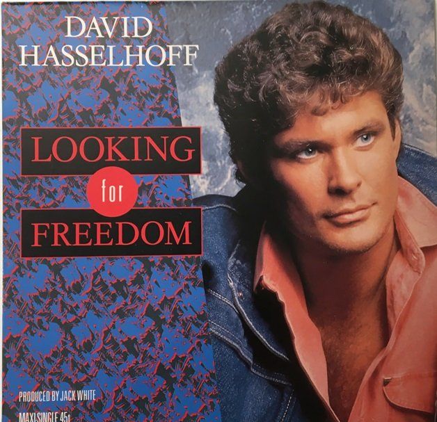 Dischi in vinile: David Hasselhoff – Looking for freedom (12'' Maxi-Single) – Usato da Grüningen venduto da azulvinyl