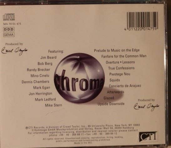 CD: Chroma – Music On The Edge – Usato da Luzern venduto da CONTENTI 4