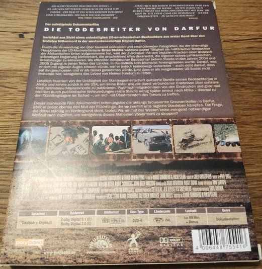 Tutti i DVDs: Die Todesreiter von Darfur - The Devils came in Horseback – Usato da St.Gallen venduto da elk2023 5