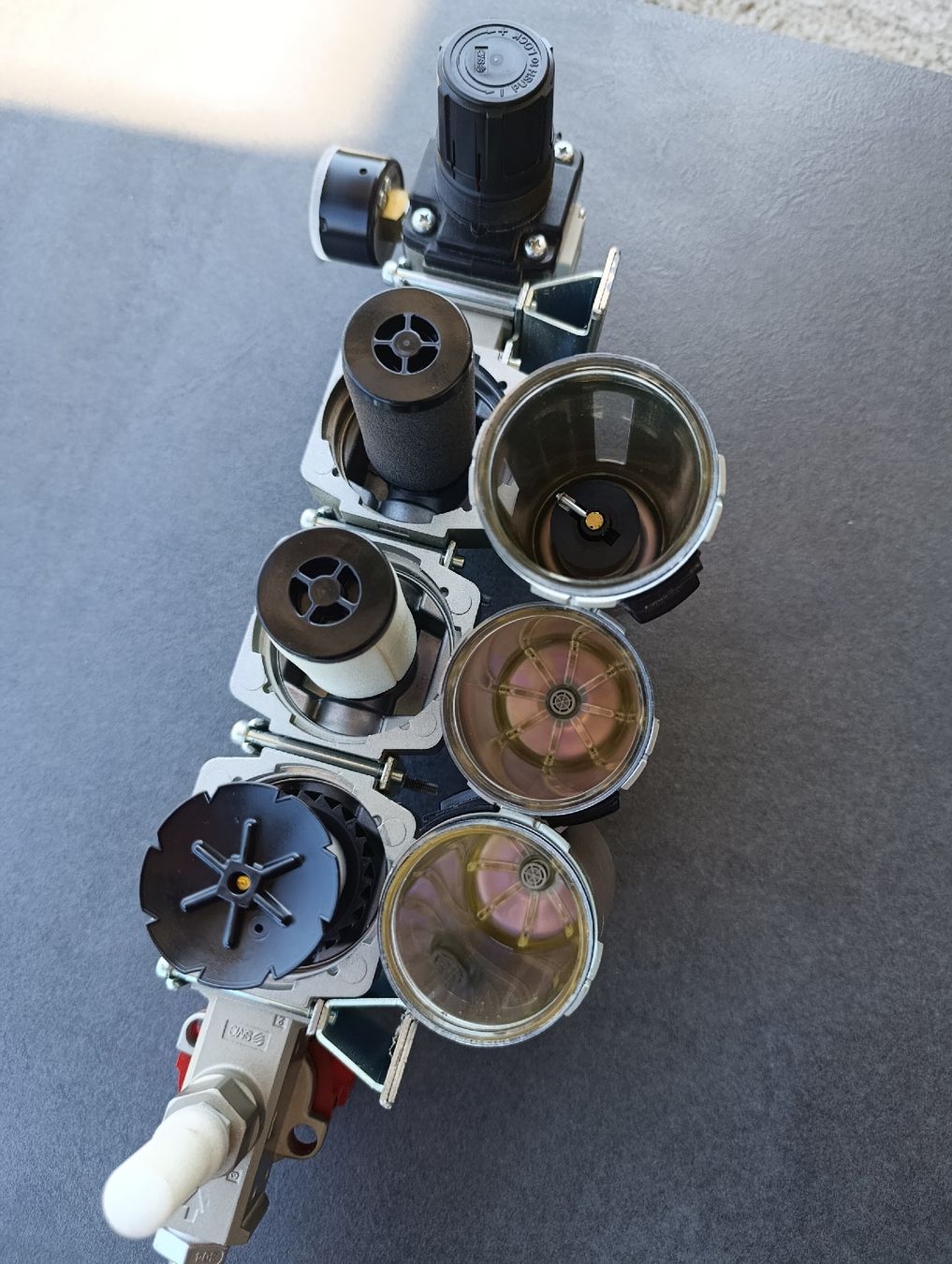 Ventilazione: SMC Druckluftfilter 4er Teil, WHS/AFD/AF/AFM/AR – Usato da Wil SG venduto da Donaldus 3