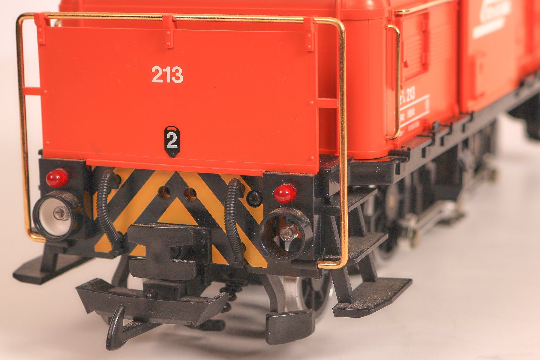 LGB Modellini di ferrovie: LGB 2044  RhB Ge 2/4  orange – Usato da Oensingen venduto da Ricboma50 5