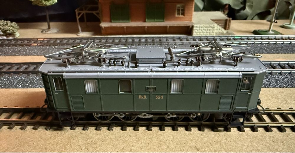 Bemo Modelleisenbahnen: Bemo 1291 104 RhB Ge 4/6  Stangenellok Nr. 354 – Gebraucht aus Bauma von Shotgunmann 5