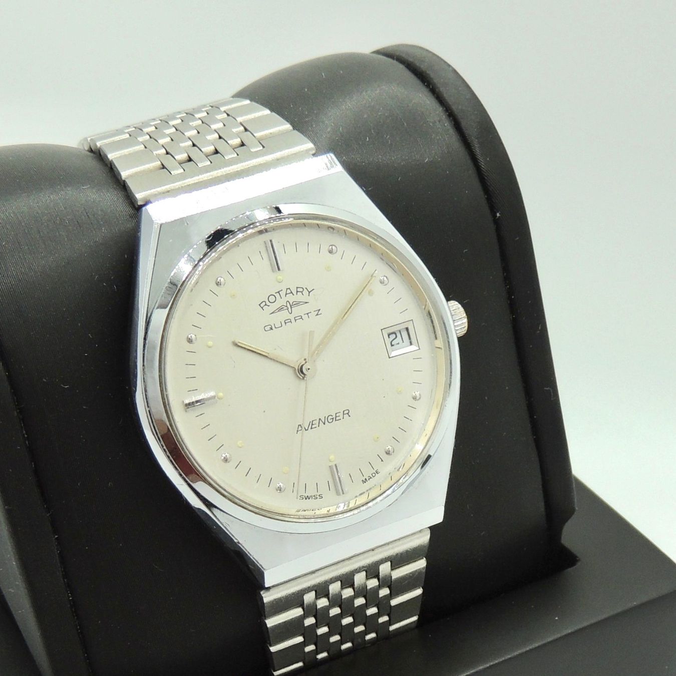Rotary Uhren: Montre Rotary Avenger Date vintage – Gebraucht aus Lausanne von DuGoutetdesCouleurs 1