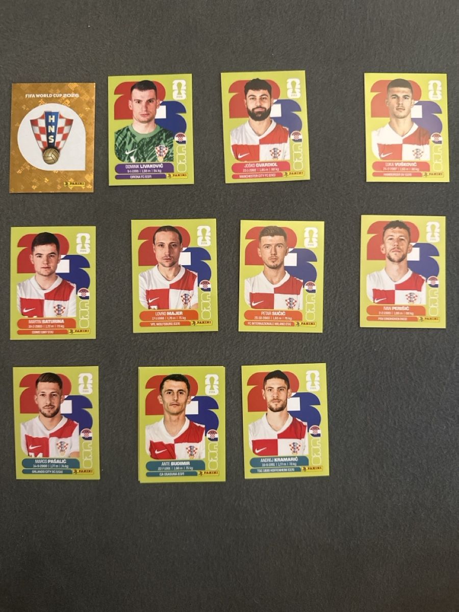 Panini Sammelbilder & Trading cards: Croatia – Neu (gemäss Beschreibung) aus Moosseedorf von anil88