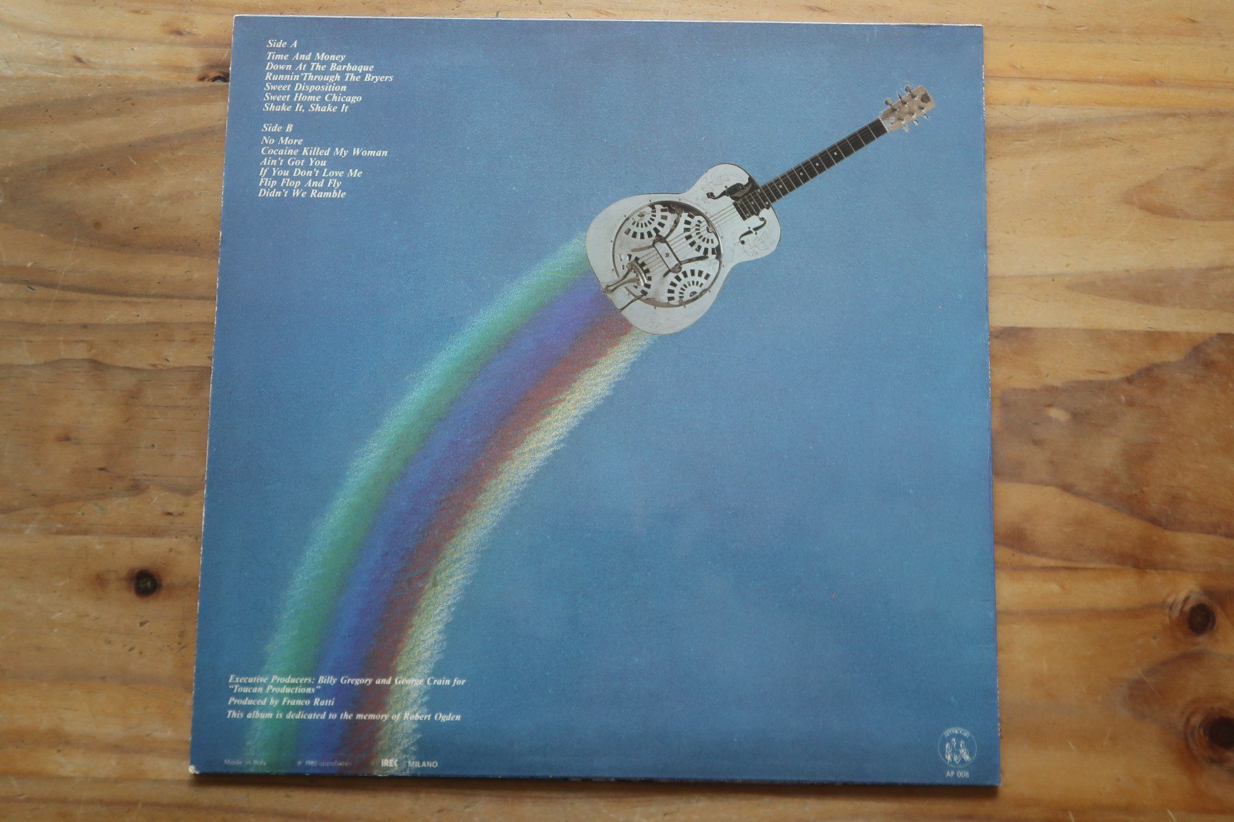 Dischi in vinile: BILLY GREGORY - IT'S A BLUESY DAY - VINYL LP – Usato da Basel venduto da Patiscat 1