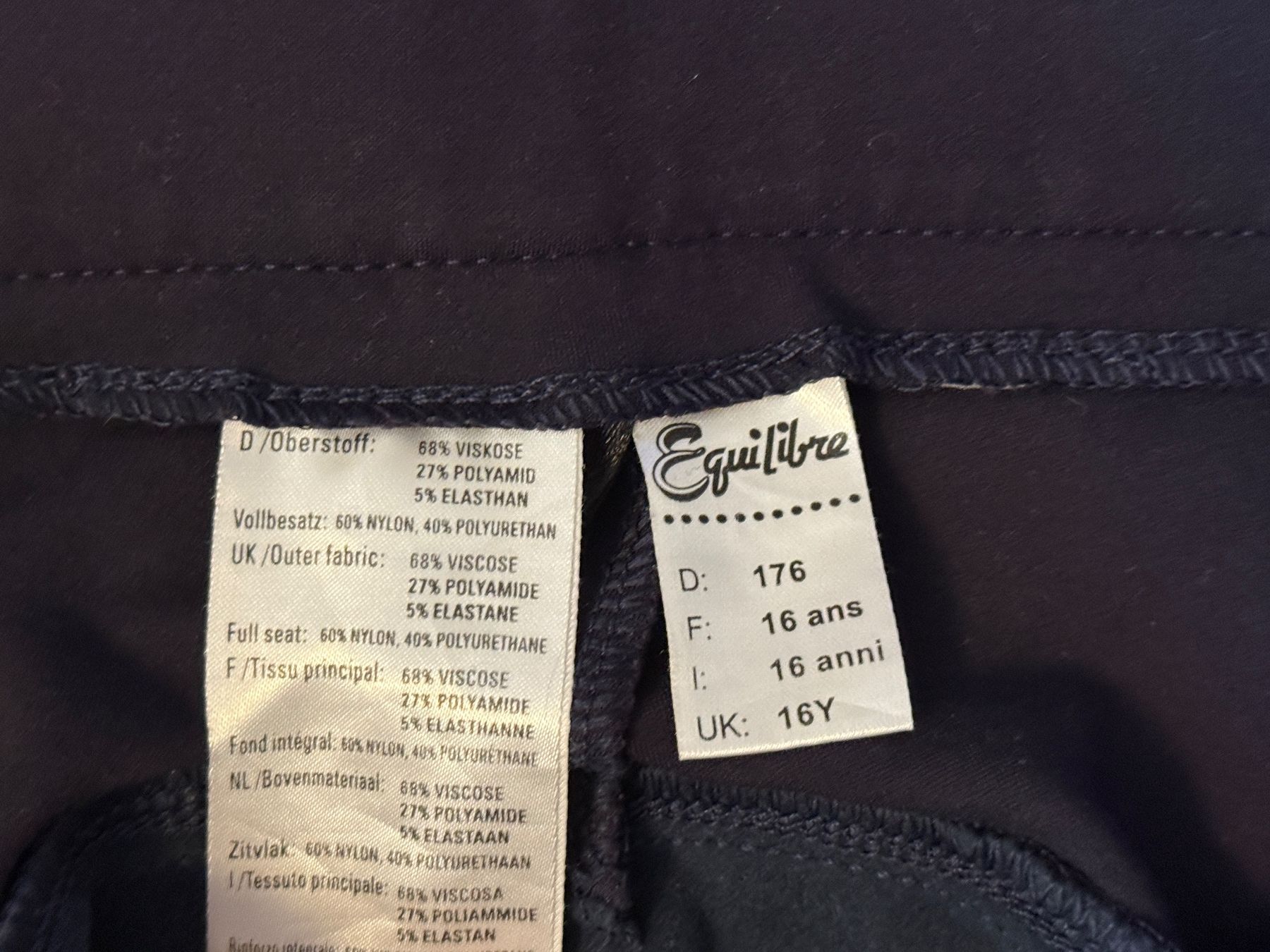 Pantaloni: Reithose Gr. 176 mit Vollbesatz – Usato da Bern venduto da van_9tdj 3