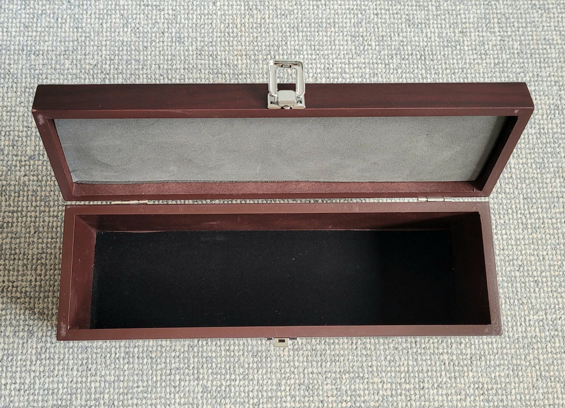 Schmuckkästen: Elegante rotbraune Schatulle mit Klappdeckel – Gebraucht aus Unterengstringen von orpheo13 3